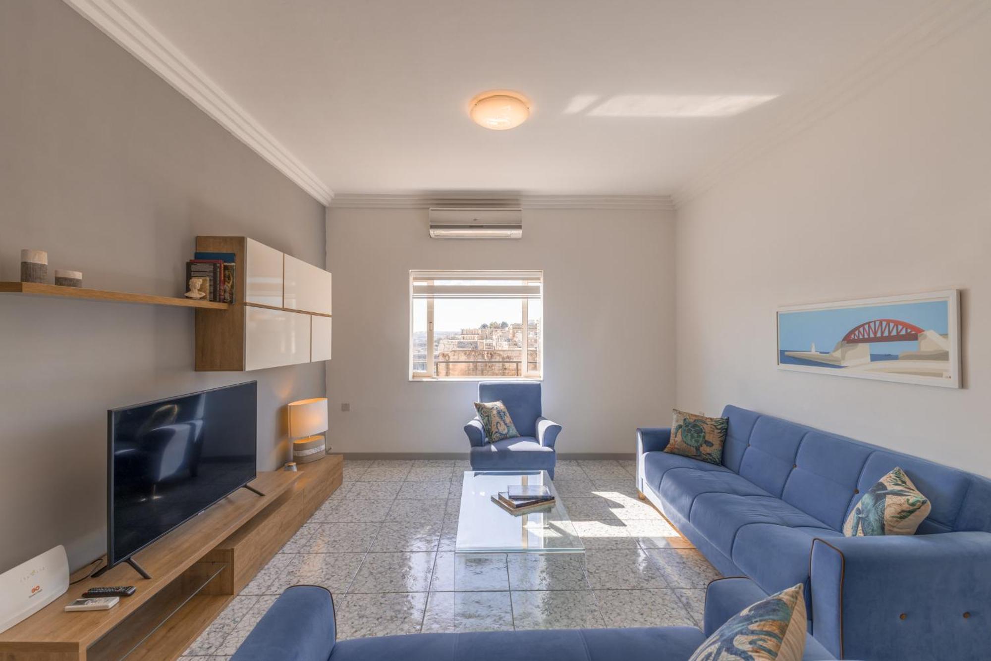 Harbour View - Large 2Br Apartment Valletta Luaran gambar